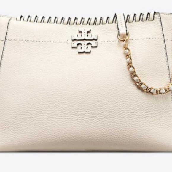 MCGRAW WHIPSTITCH CHAIN SHOULDER SLOUCHY TOTE - Picture 2 of 8